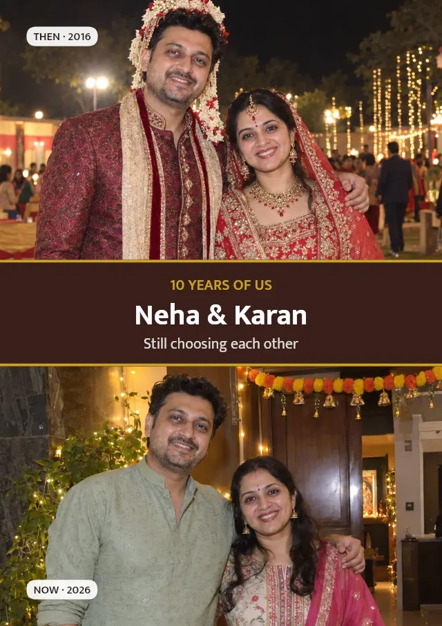 Modern style keepsake sample